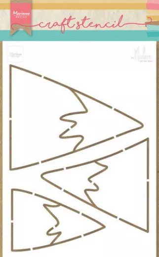 Craft Stencil - Berge von Marleen