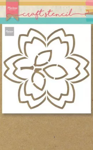 Craft Stencil - Blüte