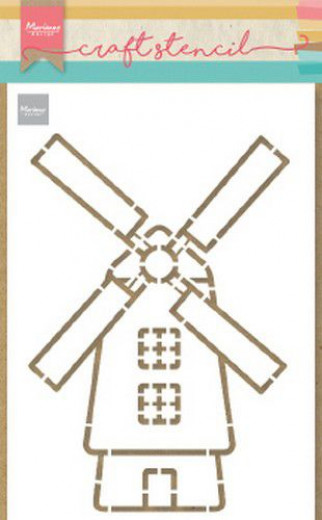 Craft Stencil - Mühle