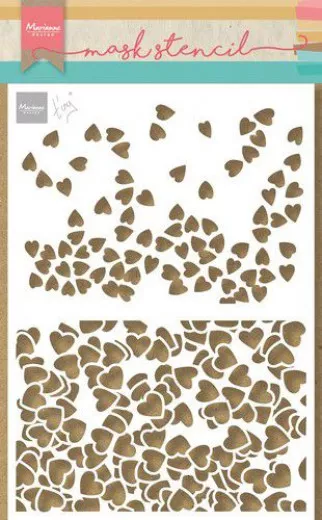 Craft Stencil - Tinys Herzen