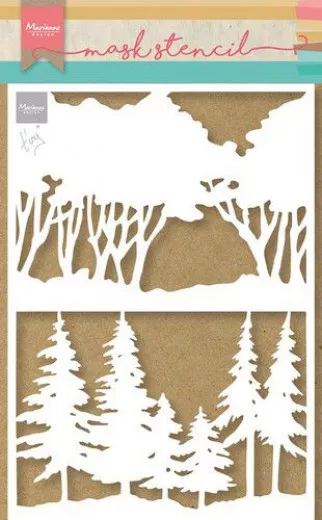 Craft Stencil - Tinys Forest