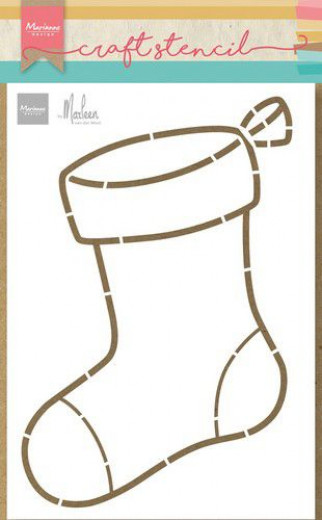 Craft Stencil - Stocking von Marleen