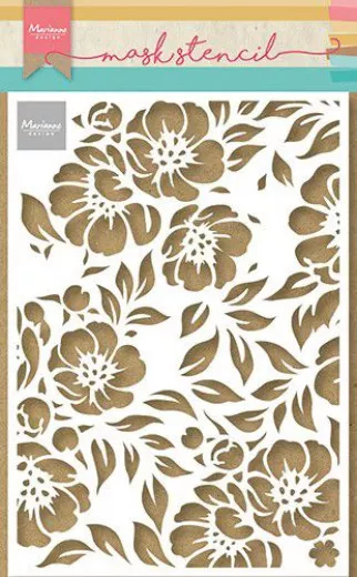 Mask Stencil - Blumen