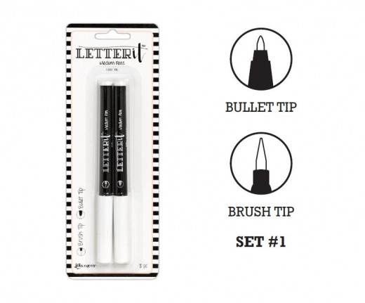 Letter It Medium Pens Set No. 1