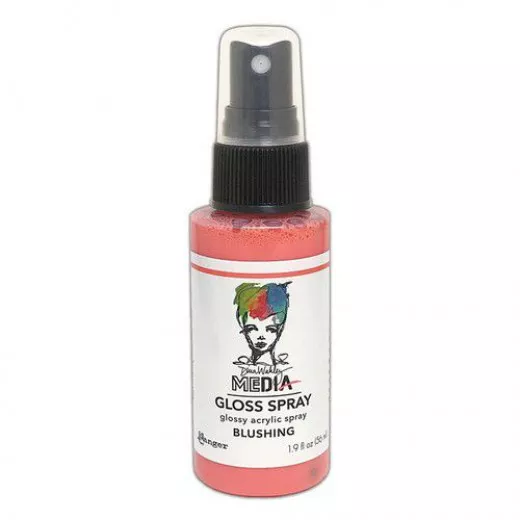 Dina Wakley Media Gloss Spray - Blushing