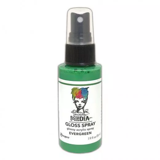 Dina Wakley Media Gloss Spray - Evergreen