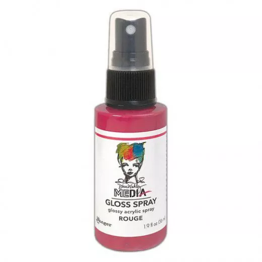 Dina Wakley Media Gloss Spray - Rouge