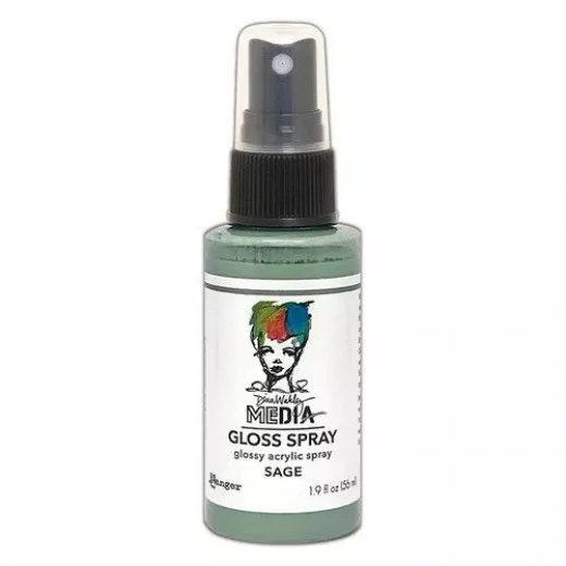 Dina Wakley Media Gloss Spray - Sage