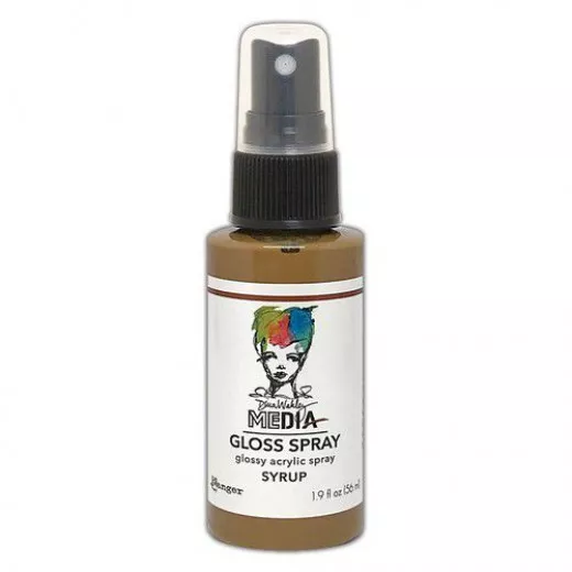 Dina Wakley Media Gloss Spray - Syrup