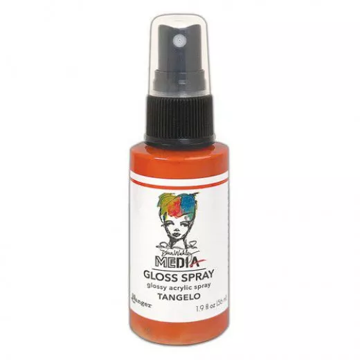 Dina Wakley Media Gloss Spray - Tangelo