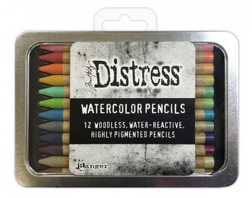 Tim Holtz Distress Watercolor Pencils Set 2