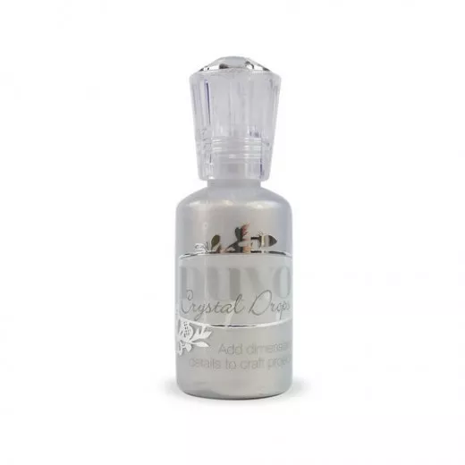 Nuvo Crystal Drops - metallic silver lining