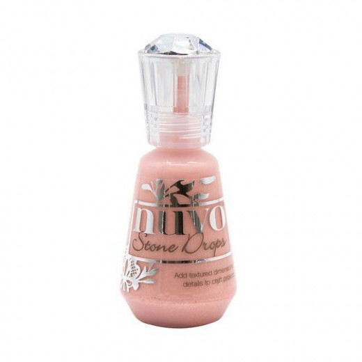 Nuvo Stone Drops - Rosebud Pink