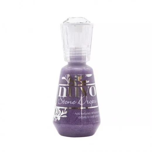 Nuvo Stone Drops - Plum Slate