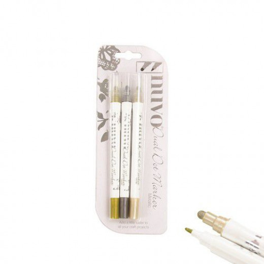 Nuvo Dual Dot Marker - Metallic