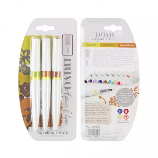 Nuvo Aqua Flow Pens - Woodland Walk