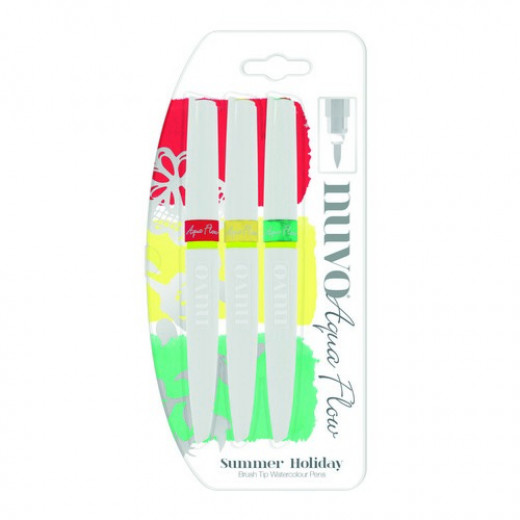 Nuvo Aqua Flow Pens - Summer Holiday