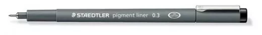 Staedtler Pigment Liner Fineliner 0,3 mm schwarz