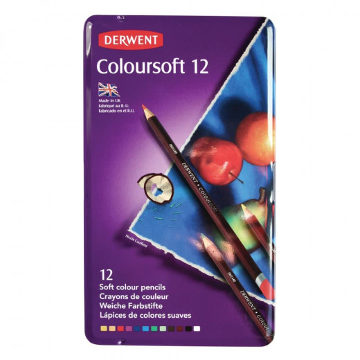 Derwent Coloursoft 12