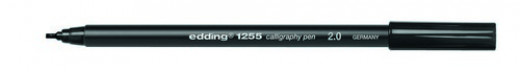 edding-1255 Calligraphy Pen schwarz 2.0