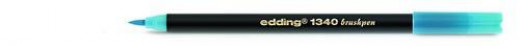 edding-1340 brushpen Azur Blau