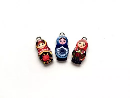 Metall Charms - Babuschkas