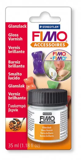 Fimo Glanzlack auf Wasserbasis