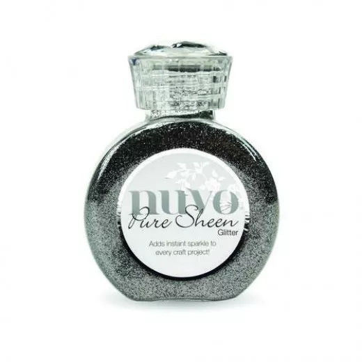 Nuvo Pure Sheen Glitter - Steel Grey