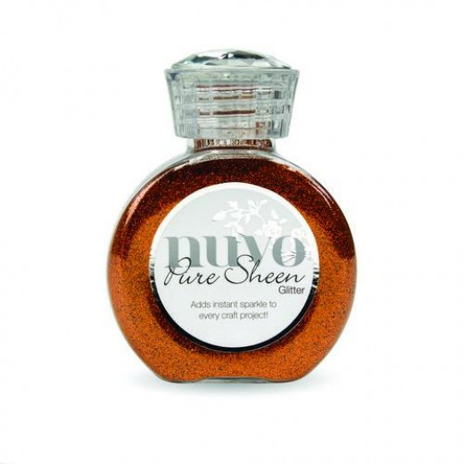 Nuvo Pure Sheen Glitter - Apricot