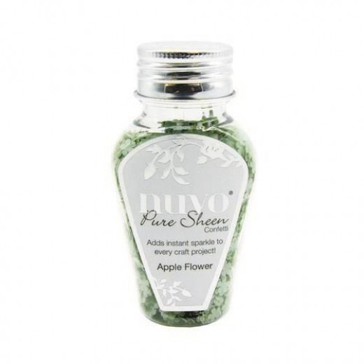 Nuvo Pure Sheen Confetti - Apple Flower