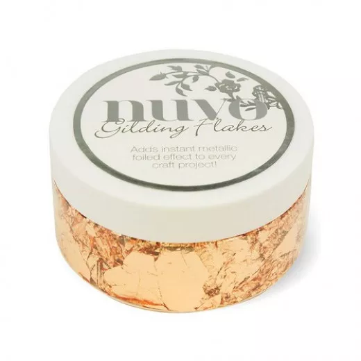 Nuvo Gilding Flakes - sunkissed copper