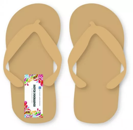 Dutch MDF Art - Paar Flip-Flops