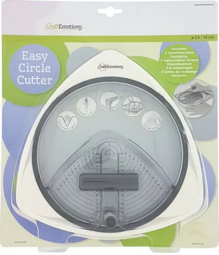 CraftEmotions Easy Circle Cutter - Kreisschneider