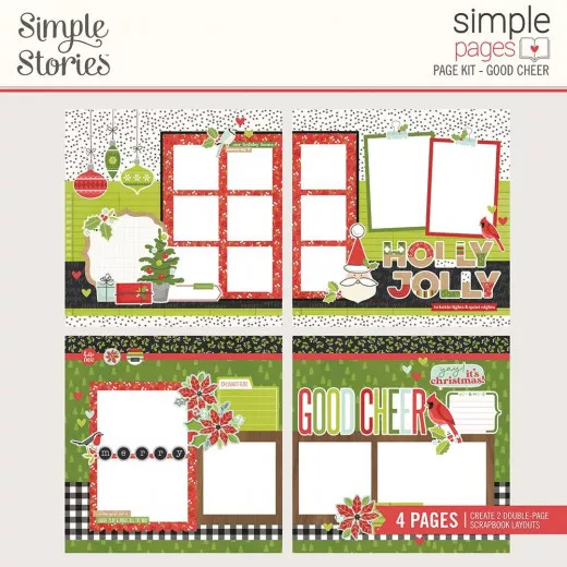 Simple Pages Good Cheer 12x12 Page Kit