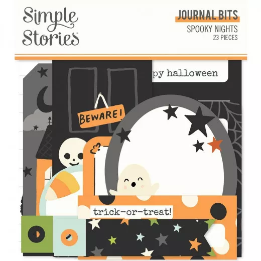 Simple Stories Journal Bits - Spooky Nights