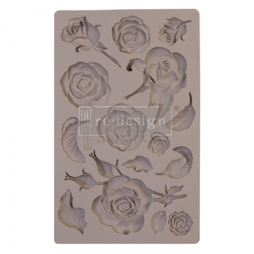 Prima Re-Design Mould - Fragrant Roses