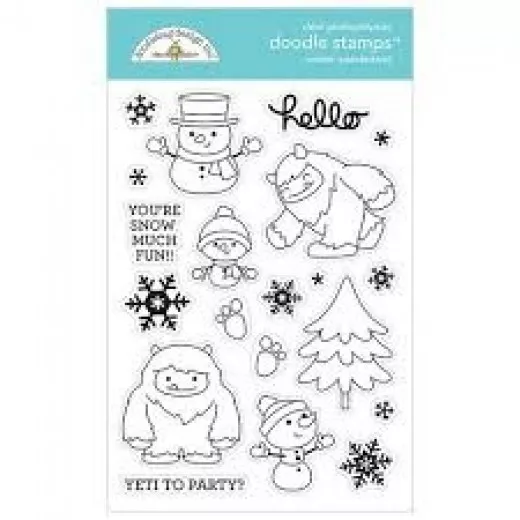 Clear Stamps - Winter Wonderland Doodle