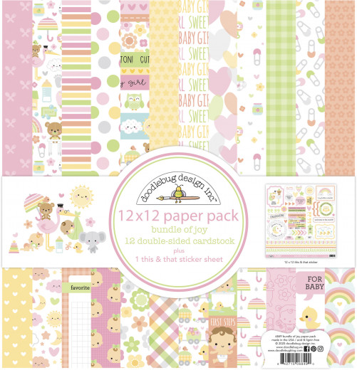 Bundle of Joy 12x12 Paper Pack