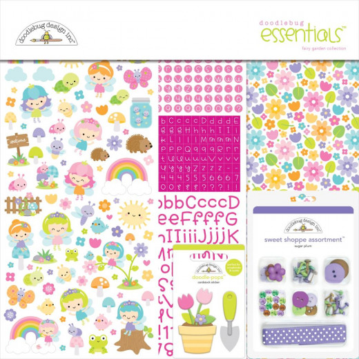 Fairy Garden 12x12 Essentials Page Kit