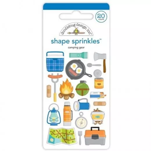 Shape Sprinkles - Camping Gear