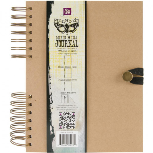 Prima Marketing Spiral Bound Mixed Media Journal