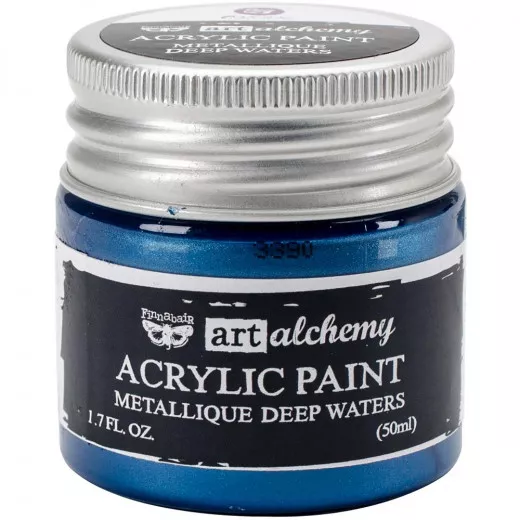 Art Alchemy Metallique Acrylic Paint - Deep Waters