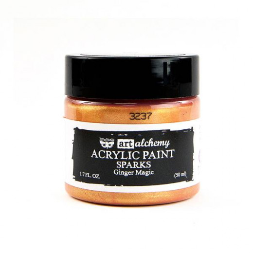 Alchemy Sparks Acrylic Paint - Ginger Magic