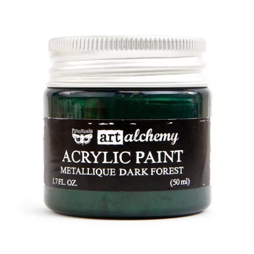 Art Alchemy Metallique Acrylic Paint - Dark Forest