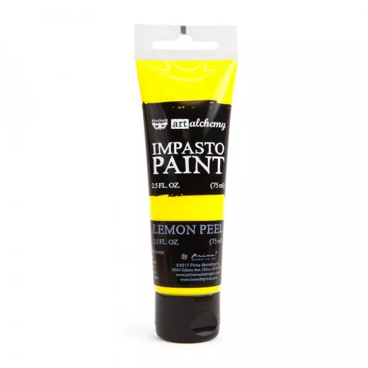 Finnabair Art Alchemy Impasto Paint - Lemon Peel