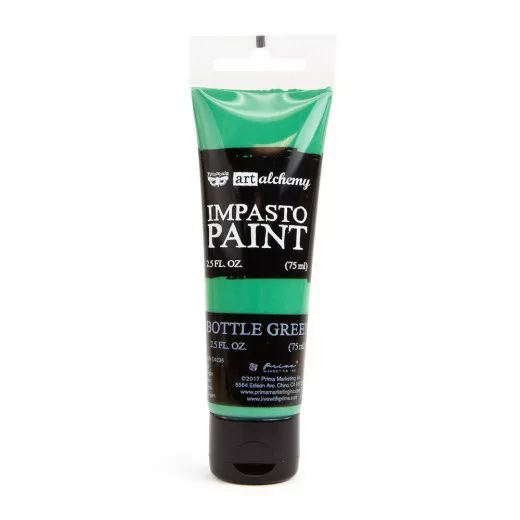 Finnabair Art Alchemy Impasto Paint - Bottle Green