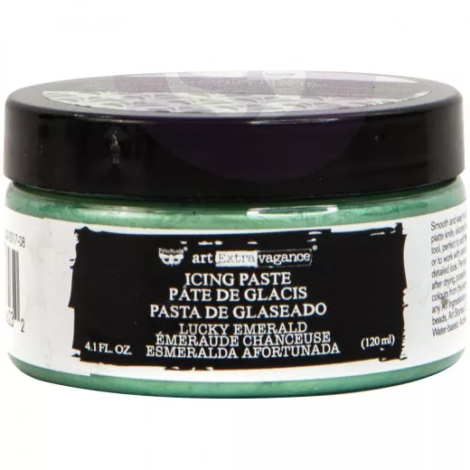 Finnabair Art Extravagance Icing Paste - Lucky Emerald