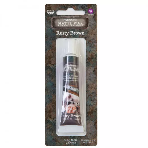 Art Alchemy Matte Wax - Rusty Brown