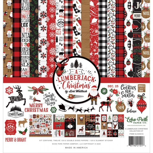 A Lumberjack Christmas 12x12 Collection Kit