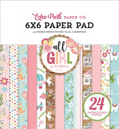 All Girl 6x6 Paper Pad